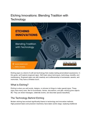 Etching Innovations_ Blending Tradition with Technology.docx