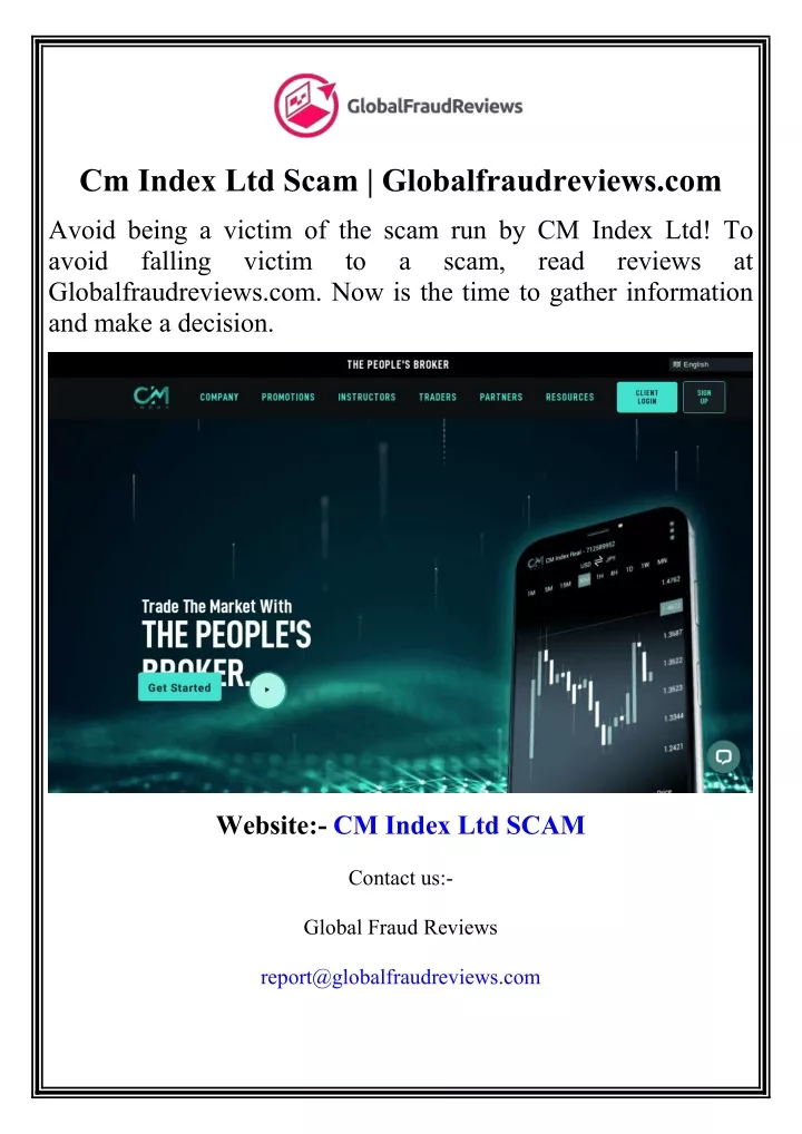 cm index ltd scam globalfraudreviews com