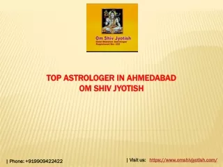 Top-Rated Astrologer-Om Shiv Jyotish