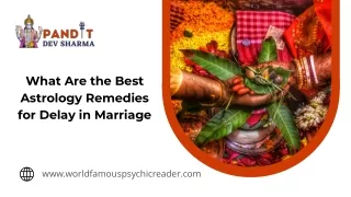 What Are the Best Astrology Remedies for Delay in Marriage