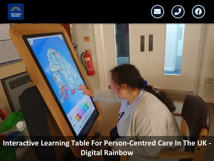 interactive learning table for person centred