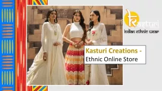 Kasturi Creations - Best Ethnic Online Store