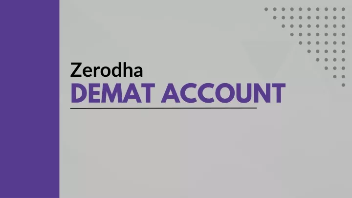 zerodha