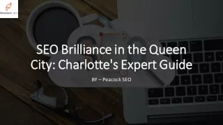 SEO Brilliance in the Queen City Charlotte's Expert Guide​