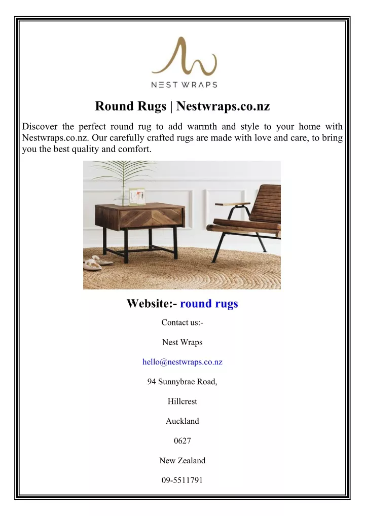 round rugs nestwraps co nz