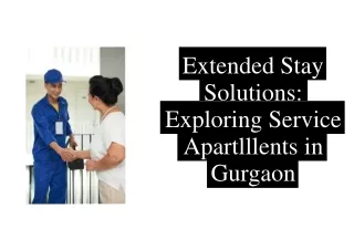extended stay solutions exploring service