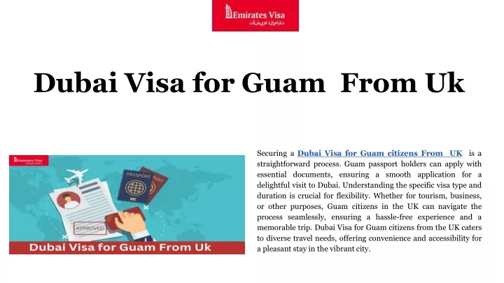 dubai visa for guam from uk