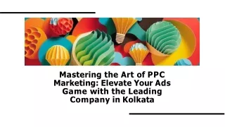 Level Up Your Ads Game With PPC Marketing Company In Kolkata