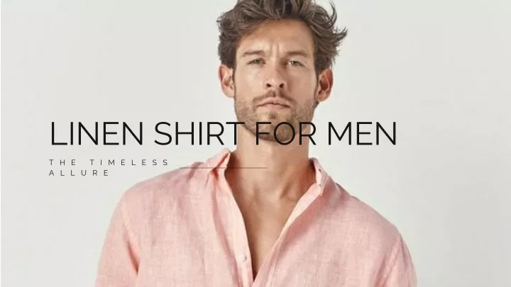 linen shirt for men