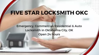 Five Star Locksmith OKC-Locksmith Oklahoma City