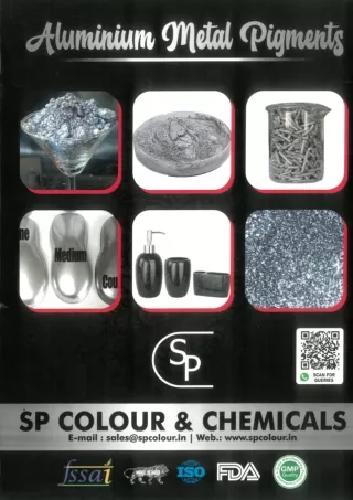 Aluminium-Metal-Pigment Manufacturer in India | SP Colour & Chemicals