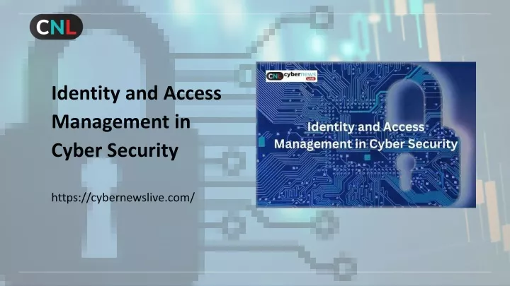 identity and access management in cyber security