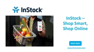 InStock – Shop Smart, Shop Online