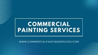 Industrial Painting Contractors Ohio
