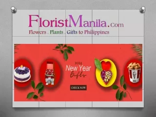 Buy New Year Flowers and Gifts Online in Philippines