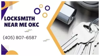 Locksmith Near Me OKC-Automotive Locksmith OKC