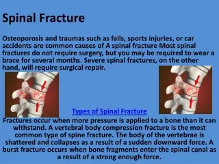 Spinal Fracture