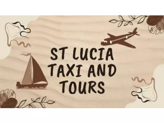 saint lucia taxi service