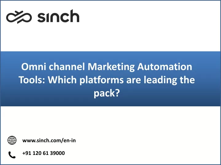 omni channel marketing automation tools which