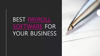 Payroll Software PPT (1)