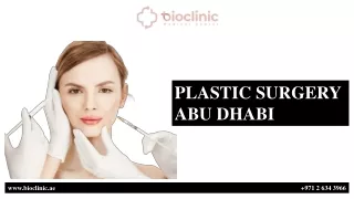 PLASTIC SURGERY ABU DHABI