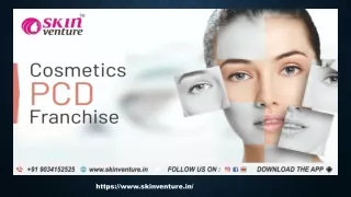 Cosmetics PCD Franchise Company in India