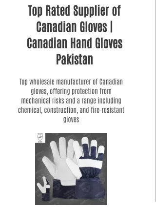 Canadian Gloves