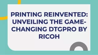 Revolutionize Printing: Unveiling the Ricoh RI Printer Advancements
