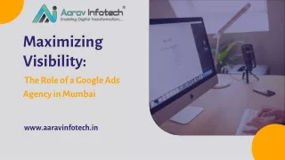 Maximizing Visibility: The Role of a Google Ads Agency in Mumbai