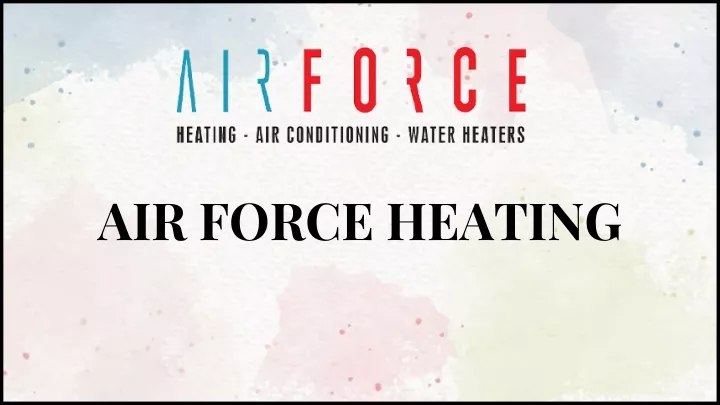 air force heating
