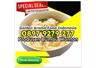 FAVORIT! WA 0897-9279-277 Jual Bumbu Wonton Diskon Bandung Pekanbaru Perusahaan Bumbu GAFI