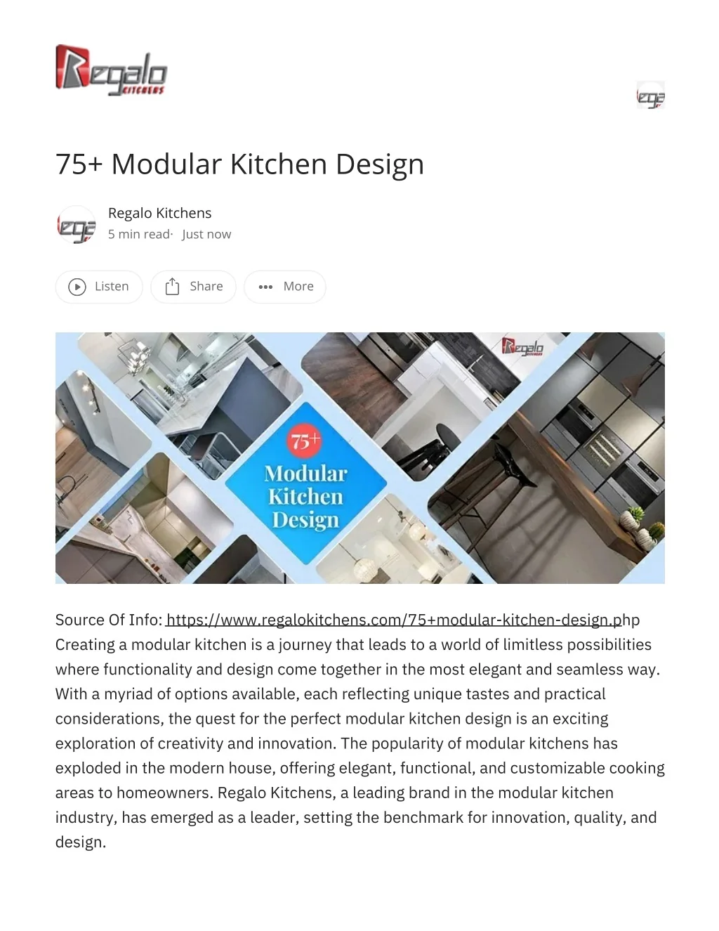 PPT - 75 Modular Kitchen Design PowerPoint Presentation, free download ...
