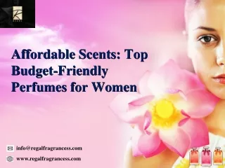 Affordable Scents Top Budget-Friendly Perfumes for Women