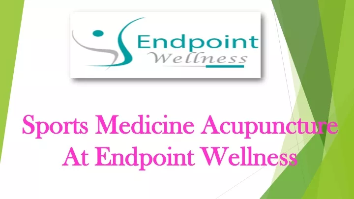 sports medicine acupuncture at endpoint wellness