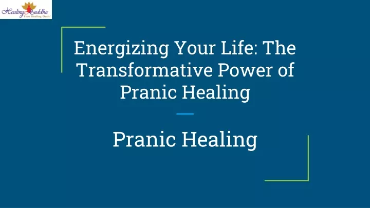 energizing your life the transformative power of pranic healing