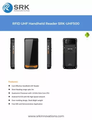 UHF Handheld Reader SRK-UHF500
