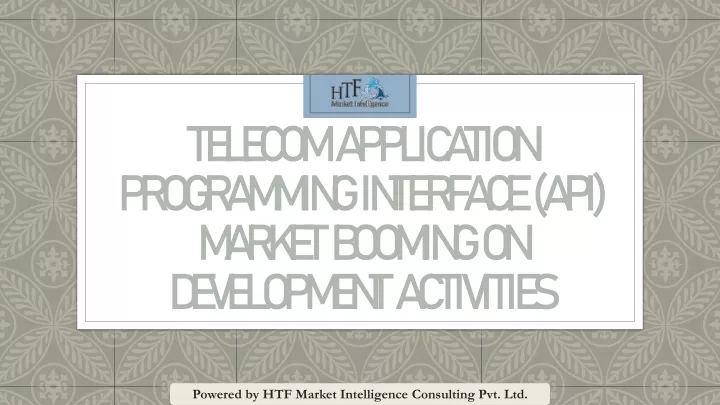 telecom application programming interface api market booming on development activities