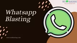 Whatsapp  Blasting Services in Malaysia