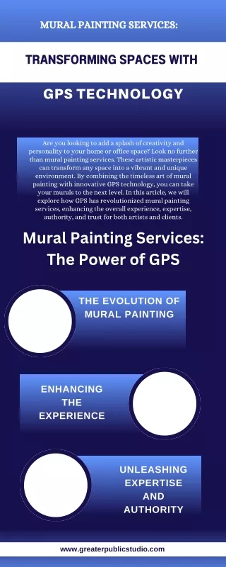 Professional Mural Painting Services | Greater Public Studio