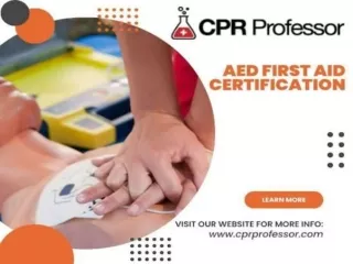 The Facts You Should Learn From An Online CPR & First Aid Certification Course