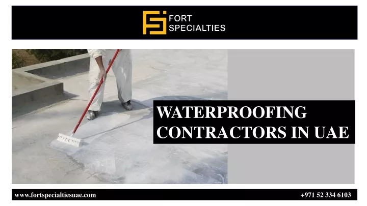 waterproofing contractors in uae