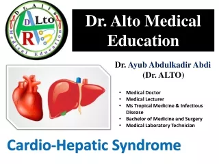 Cardio-Hepatic Syndrome