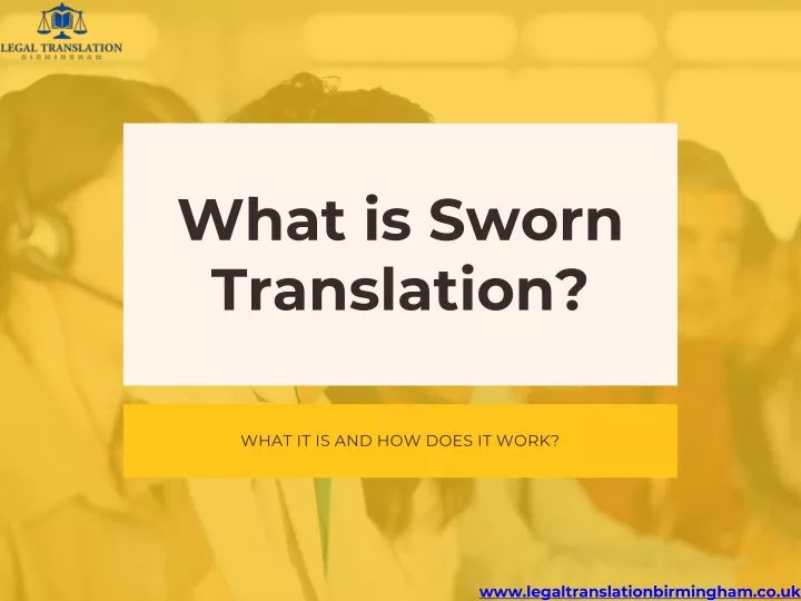 what is sworn translation