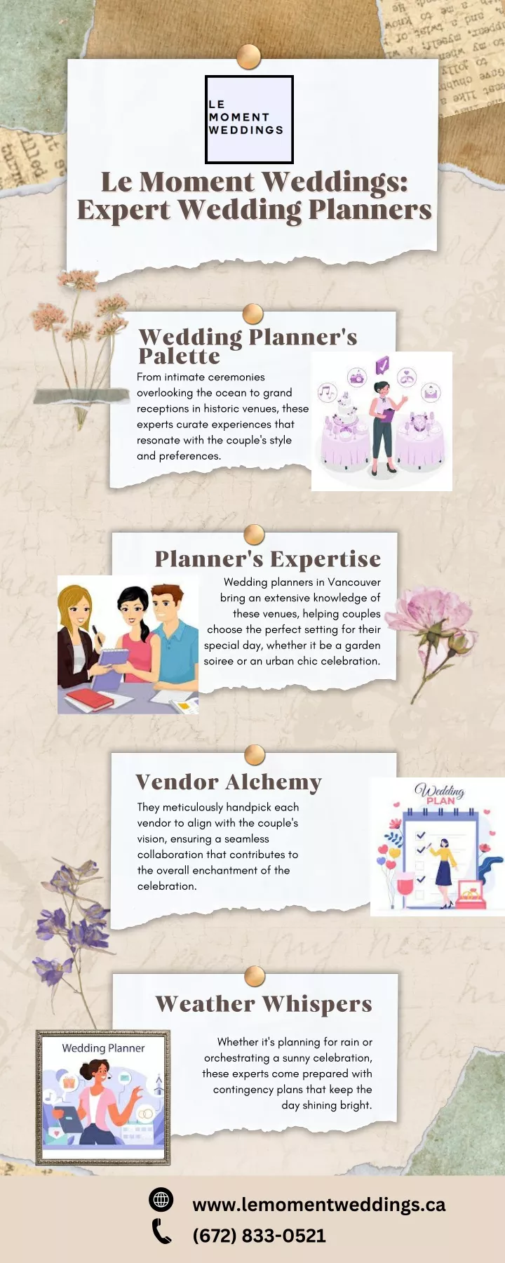 le moment weddings expert wedding planners