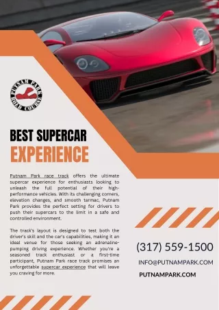 Best Supercar Experience