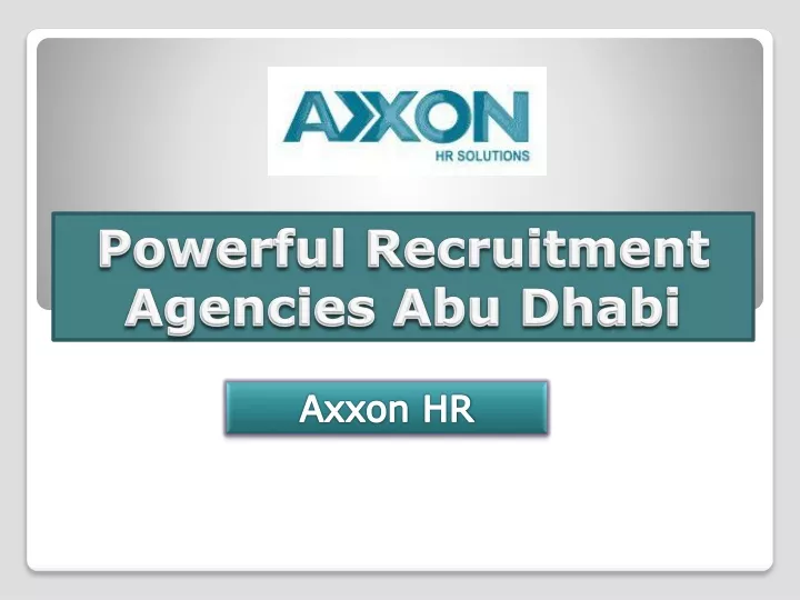 powerful recruitment agencies abu dhabi