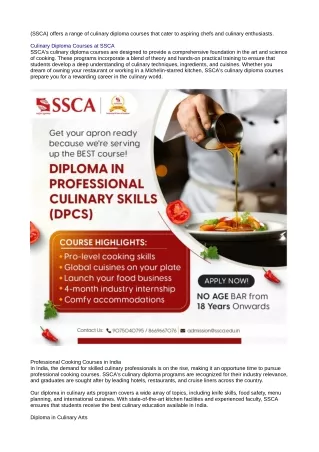 SSCA DPCS blog