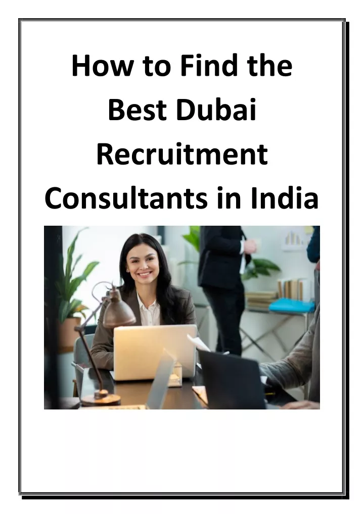 how to find the best dubai recruitment