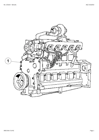 CLAAS ARES 836-715 RZ TRACTOR Parts Catalogue Manual (SN CT4420005-CT4421299)