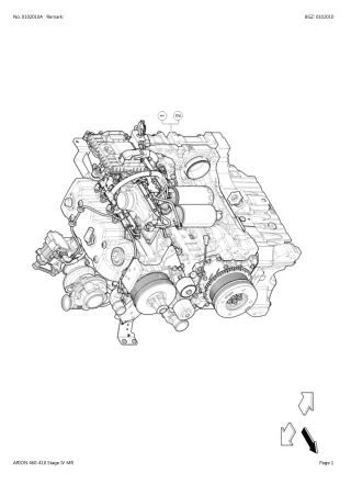 CLAAS ARION 460-410 STAGE IV MR TRACTOR Parts Catalogue Manual (SN A5200010-A5209999)